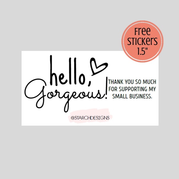 34. PM Personalized Gorgeous Package Inserts Stix Combo - Picture 2 of 3